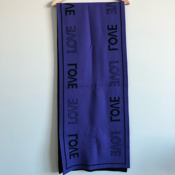 SANDRO Love Wool Blended Scarf - Picture 6 of 8